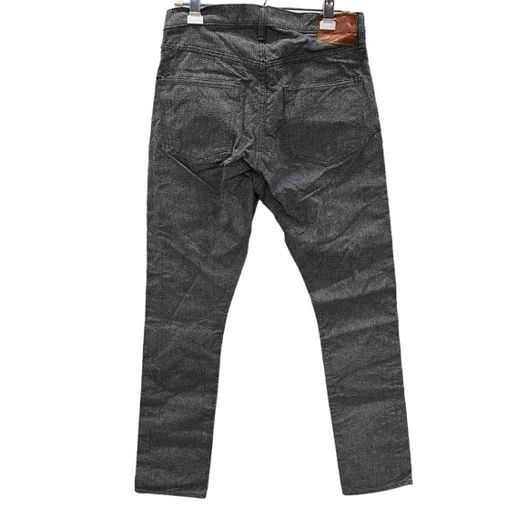 Full Count 1110- CVW Slim Straight Denim Selvedge 32 X 32 Black White Marbled - Picture 2 of 10